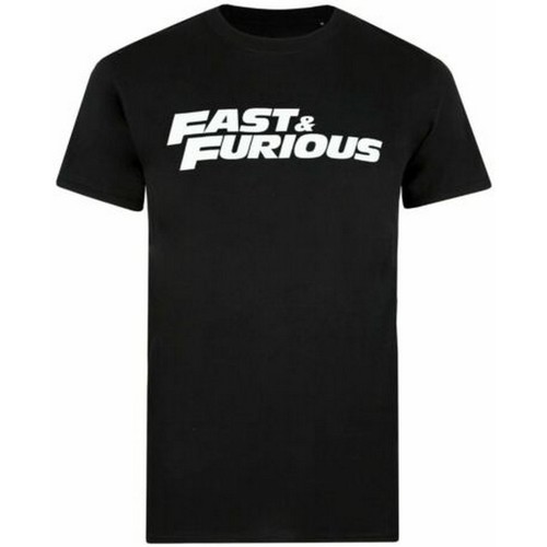 Abbigliamento Uomo T-shirts a maniche lunghe Fast & Furious TV596 Nero