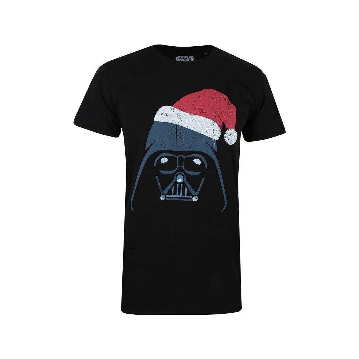 Abbigliamento Uomo T-shirts a maniche lunghe Disney Vader Santa Nero