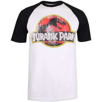 Abbigliamento Uomo T-shirts a maniche lunghe Jurassic Park TV655 Nero