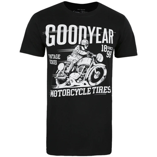 Abbigliamento Uomo T-shirts a maniche lunghe Goodyear TV670 Nero