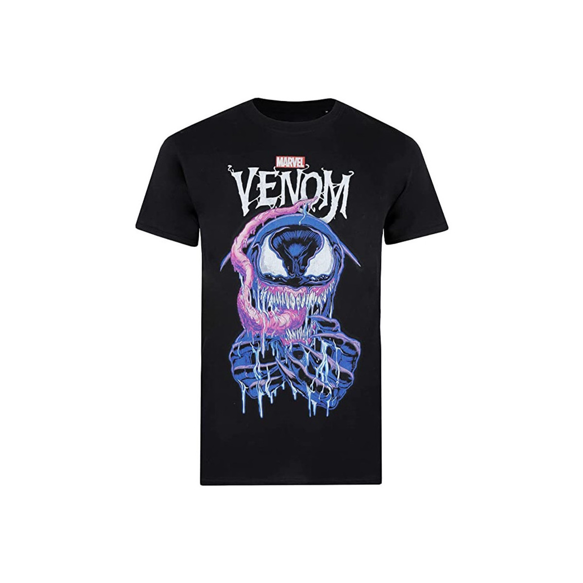 Abbigliamento Uomo T-shirts a maniche lunghe Venom TV673 Nero
