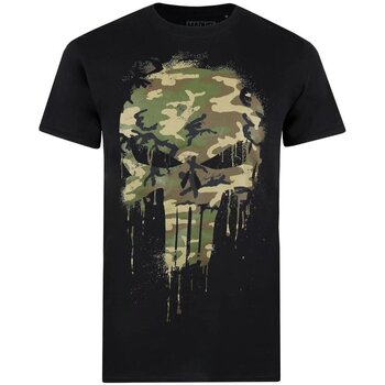 Abbigliamento Uomo T-shirts a maniche lunghe The Punisher  Nero