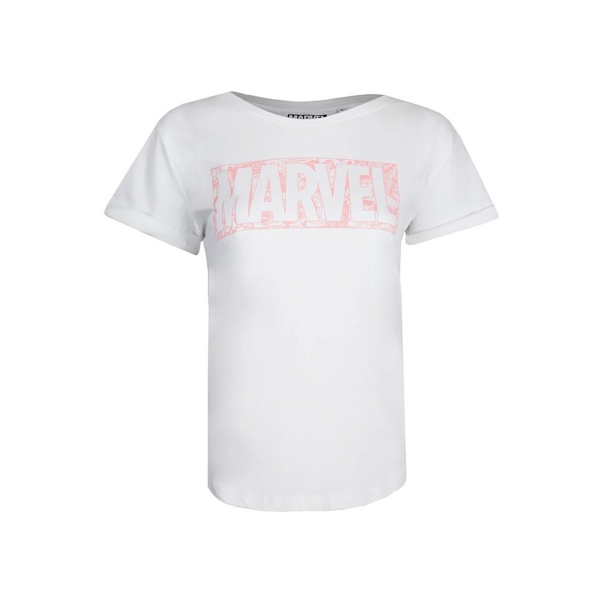 Abbigliamento Donna T-shirts a maniche lunghe Marvel TV708 Bianco