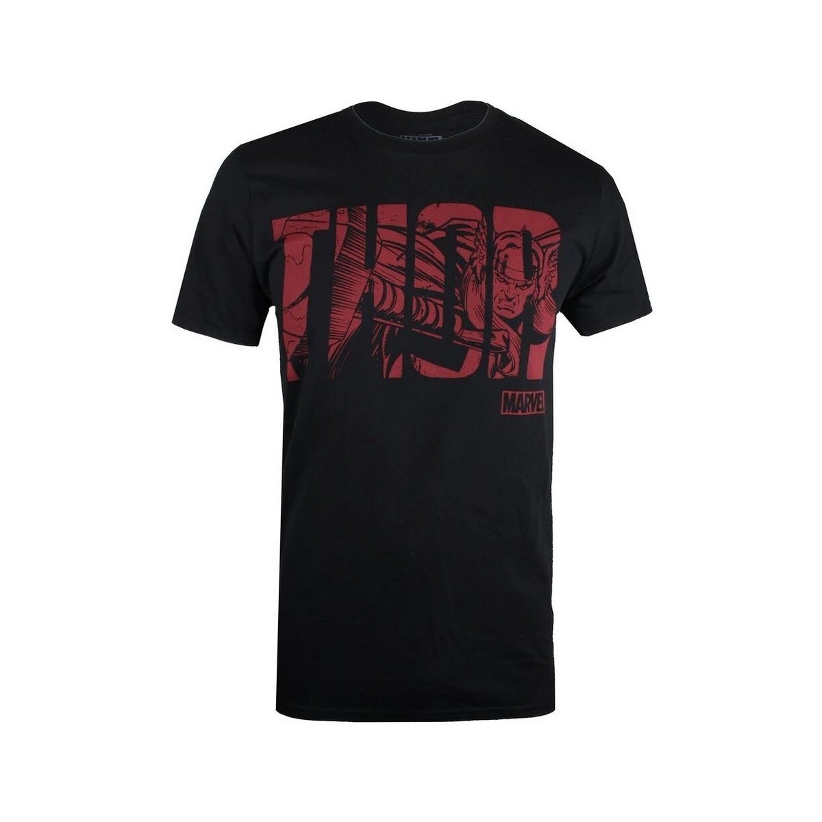 Abbigliamento Uomo T-shirts a maniche lunghe Thor TV720 Nero