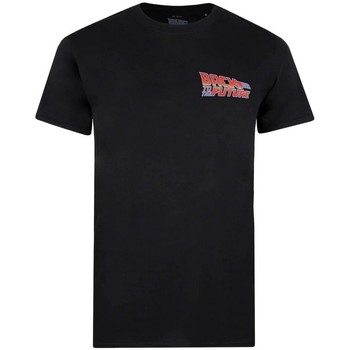 Abbigliamento Uomo T-shirts a maniche lunghe Back To The Future  Nero