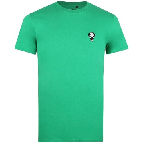 Abbigliamento Uomo T-shirts a maniche lunghe Dessins Animés TV740 Verde