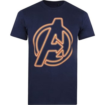 Abbigliamento Uomo T-shirts a maniche lunghe Avengers  Arancio