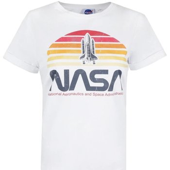 Abbigliamento Donna T-shirts a maniche lunghe Nasa TV843 Bianco