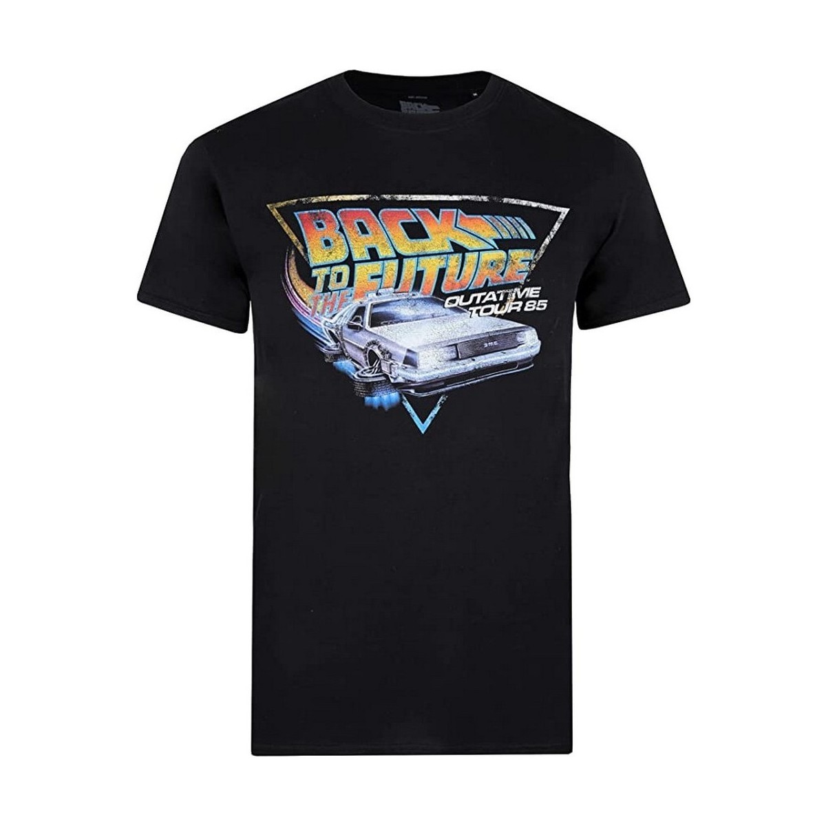 Abbigliamento Uomo T-shirts a maniche lunghe Back To The Future Tour Nero
