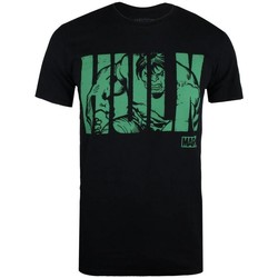 Abbigliamento Uomo T-shirts a maniche lunghe Hulk TV856 Nero