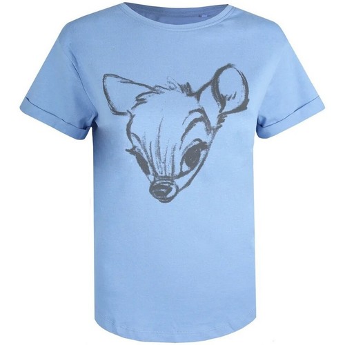 Abbigliamento Donna T-shirts a maniche lunghe Bambi TV857 Multicolore