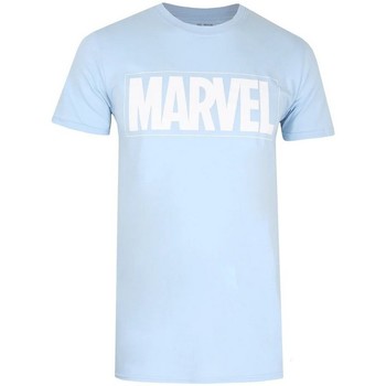 Abbigliamento Uomo T-shirts a maniche lunghe Marvel  Blu