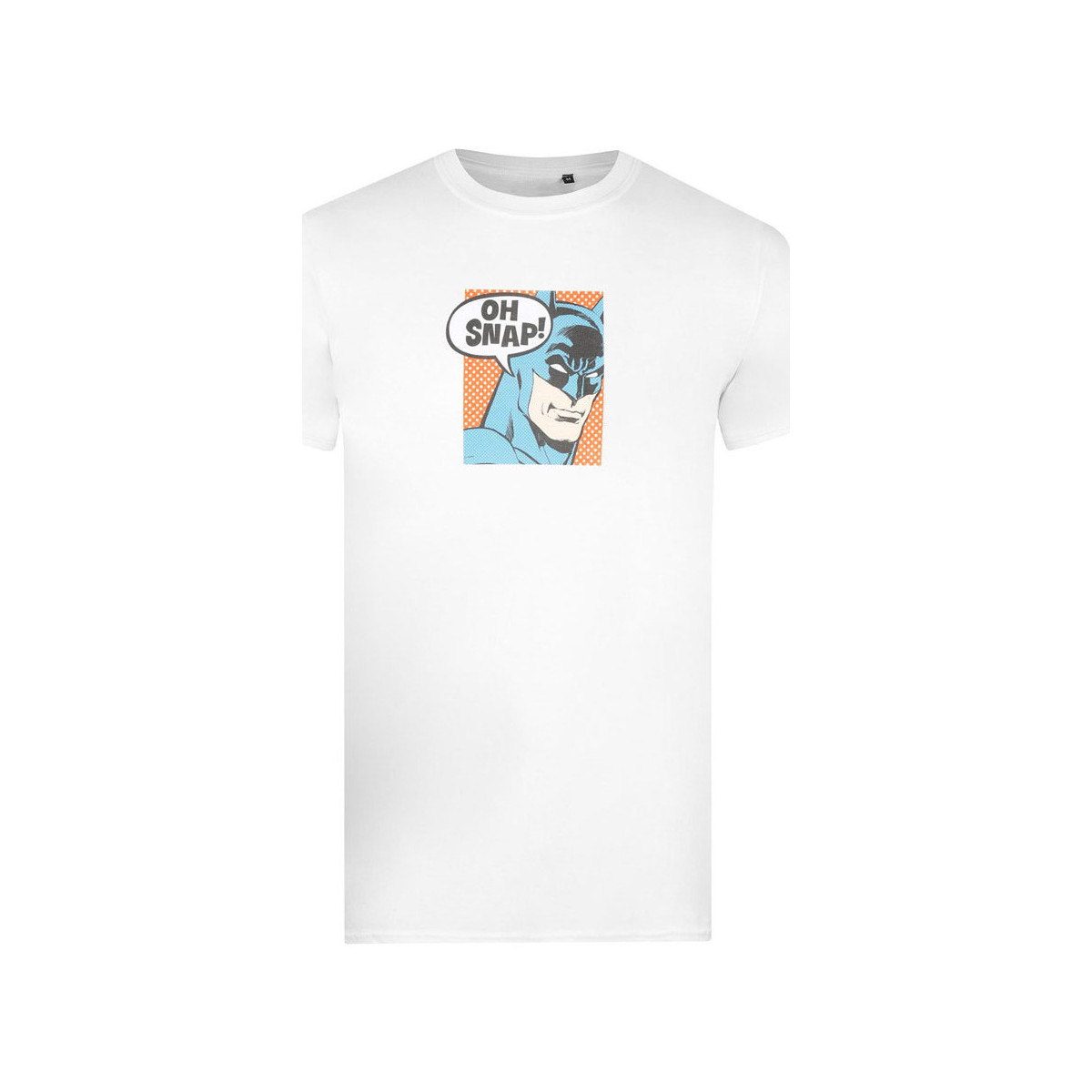 Abbigliamento Uomo T-shirts a maniche lunghe Dc Comics Oh Snap! Bianco