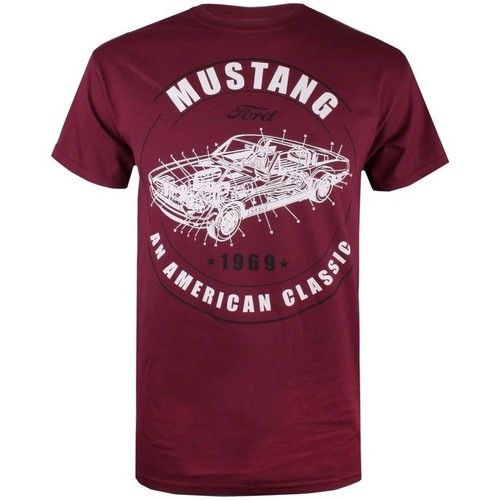 Abbigliamento Uomo T-shirts a maniche lunghe Ford Mustang Multicolore