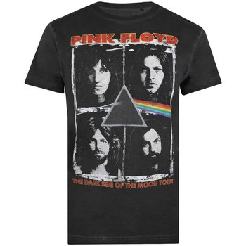 Abbigliamento Uomo T-shirts a maniche lunghe Pink Floyd The Dark Side Of The Moon Tour Nero