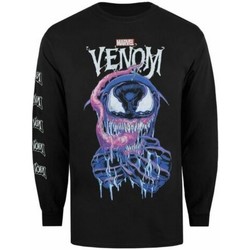 Abbigliamento Uomo T-shirts a maniche lunghe Venom Grin Nero