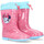 Scarpe Bambina Stivali da pioggia Bubble Bobble 66056 Rosa
