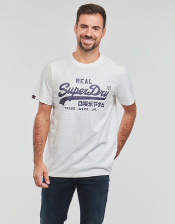 Abbigliamento Uomo T-shirt maniche corte Superdry VINTAGE VL NOOS TEE Bianco