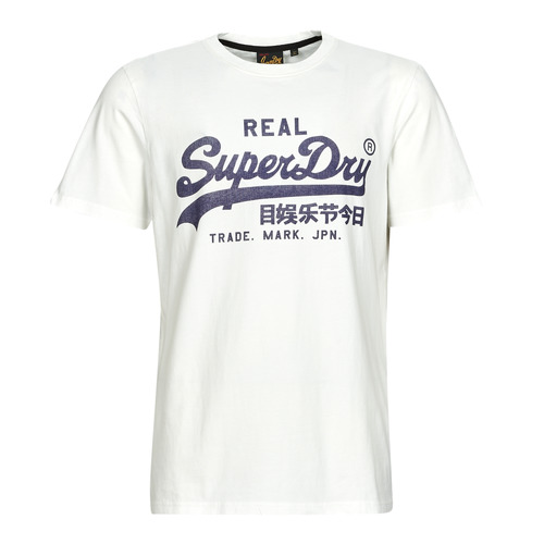 Abbigliamento Uomo T-shirt maniche corte Superdry VINTAGE VL NOOS TEE Bianco