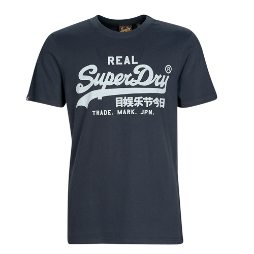 Abbigliamento Uomo T-shirt maniche corte Superdry VINTAGE VL NOOS TEE Marine