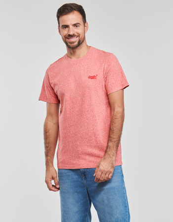 Abbigliamento Uomo T-shirt maniche corte Superdry VINTAGE LOGO EMB TEE Rosso