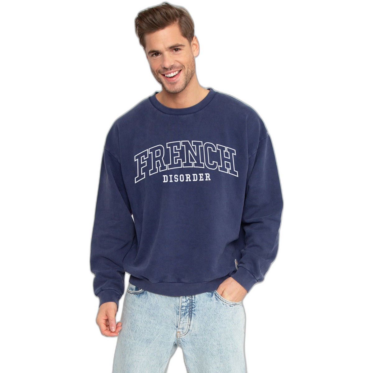 Abbigliamento Uomo Felpe French Disorder Sweatshirt  Brady Blu
