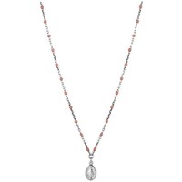 Orologi & Gioielli Donna Collane Liu Jo Luxury Collana Liu Jo donna rosario con pietre rosa in argento Multicolore