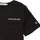 Abbigliamento Bambino T-shirt maniche corte Calvin Klein Jeans CHEST LOGO TOP Nero