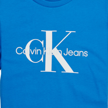 Calvin Klein Jeans MONOGRAM LOGO T-SHIRT Blu