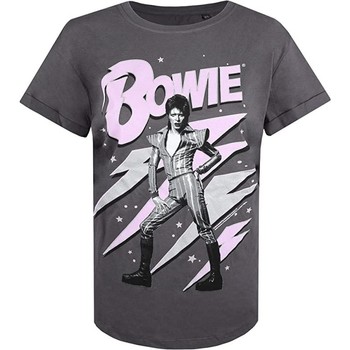 Abbigliamento Donna T-shirts a maniche lunghe David Bowie  Viola