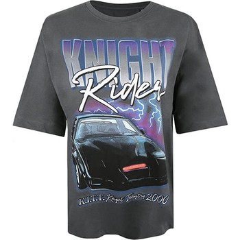 Abbigliamento Donna T-shirts a maniche lunghe Knight Rider TV878 Multicolore