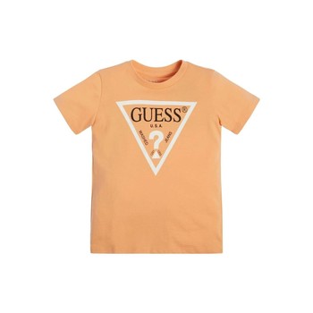 Abbigliamento Bambino T-shirt maniche corte Guess SS TSHIRT CORE Arancio