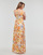 Abbigliamento Donna Abiti lunghi Guess SL GILDA LONG DRESS Multicolore