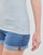 Abbigliamento Donna T-shirt maniche corte Guess SS KARLEE JEWEL BTN HENLEY Blu / Cielo