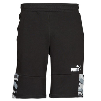 Abbigliamento Uomo Shorts / Bermuda Puma ESS BLOCK CAMO Nero