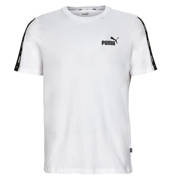 Abbigliamento Uomo T-shirt maniche corte Puma ESS+ TAPE Bianco