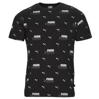 Abbigliamento Uomo T-shirt maniche corte Puma ESS+ LOGO POWER AOP Nero