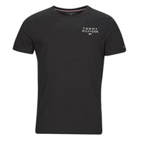 Abbigliamento Uomo T-shirt maniche corte Tommy Hilfiger CN SS TEE LOGO Nero