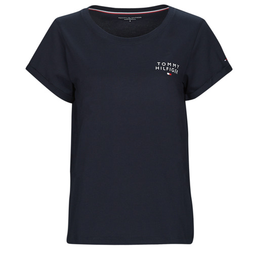 Abbigliamento Donna T-shirt maniche corte Tommy Hilfiger SHORT SLEEVE T-SHIRT Marine