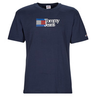 Abbigliamento Uomo T-shirt maniche corte Tommy Jeans TJM CLSC RWB CHEST LOGO TEE Marine
