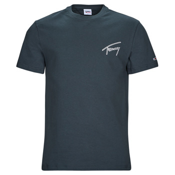 Abbigliamento Uomo T-shirt maniche corte Tommy Jeans TJM CLSC SIGNATURE TEE Grigio / Scuro
