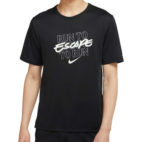 Abbigliamento Uomo T-shirt & Polo Nike DA1181-010 Nero