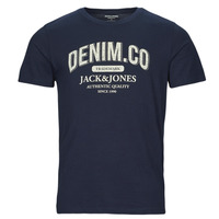 Abbigliamento Uomo T-shirt maniche corte Jack & Jones JJEJEANS TEE SS O-NECK Marine