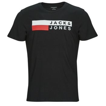 Abbigliamento Uomo T-shirt maniche corte Jack & Jones JJECORP LOGO TEE SS O-NECK Nero