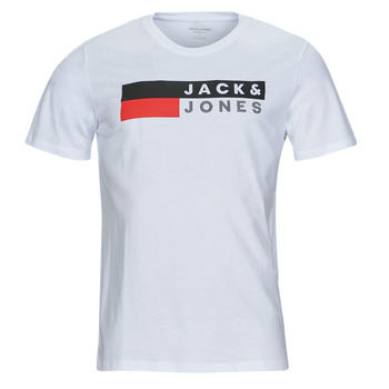 Abbigliamento Uomo T-shirt maniche corte Jack & Jones JJECORP LOGO TEE SS O-NECK Bianco