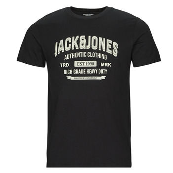 Abbigliamento Uomo T-shirt maniche corte Jack & Jones JJEJEANS TEE SS O-NECK Nero