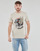 Abbigliamento Uomo T-shirt maniche corte Jack & Jones JORROXBURY TEE SS CREW NECK Ecru
