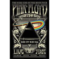 Casa Poster Pink Floyd TA9389 Nero