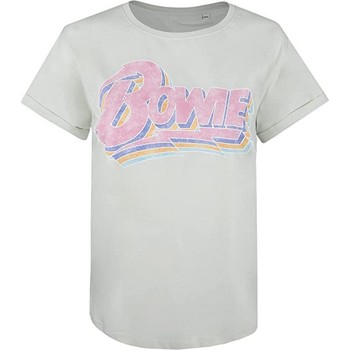 Abbigliamento Donna T-shirts a maniche lunghe David Bowie  Verde