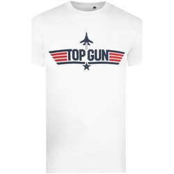 Abbigliamento Uomo T-shirts a maniche lunghe Top Gun TV651 Bianco